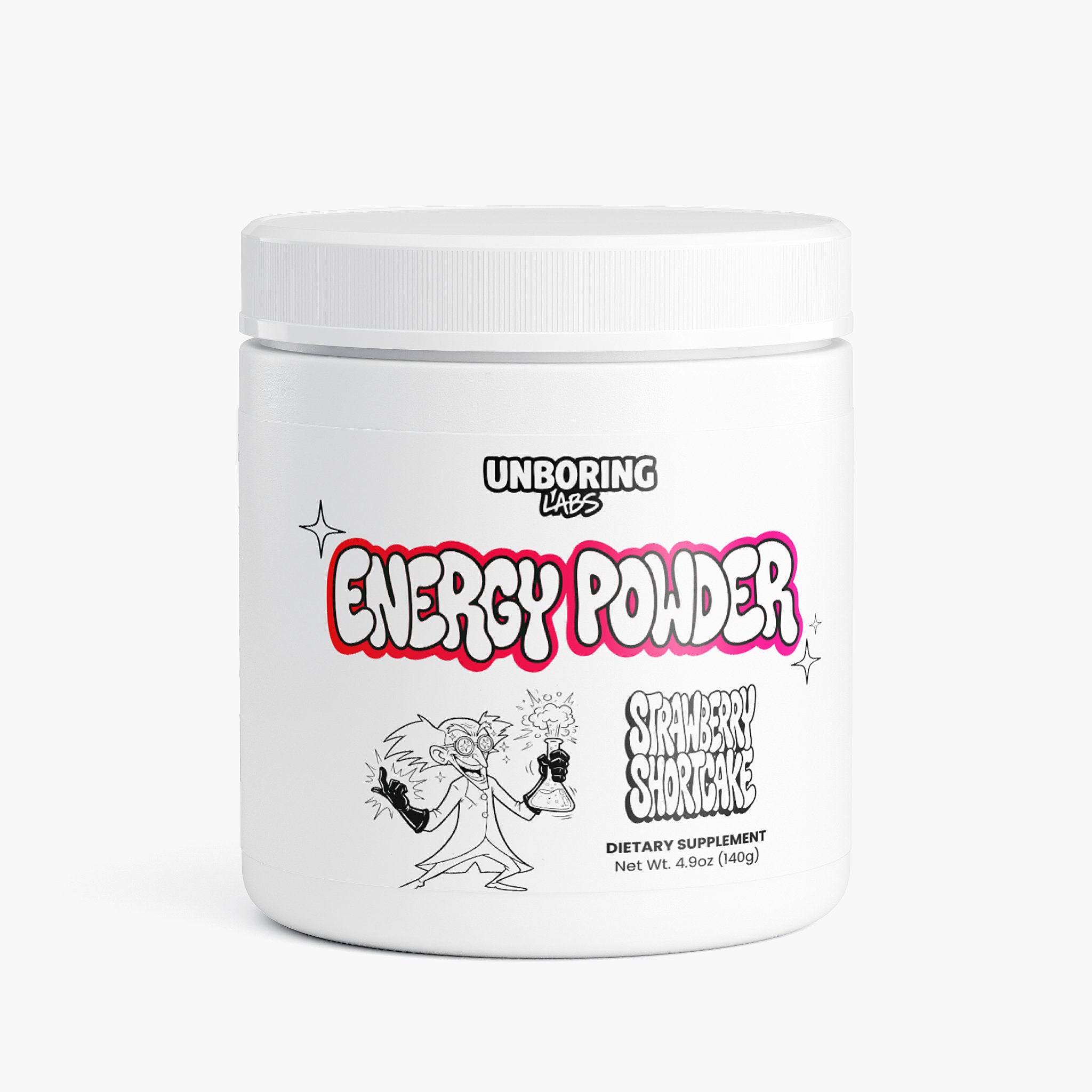 Energy Powder (Strawberry Shortcake)