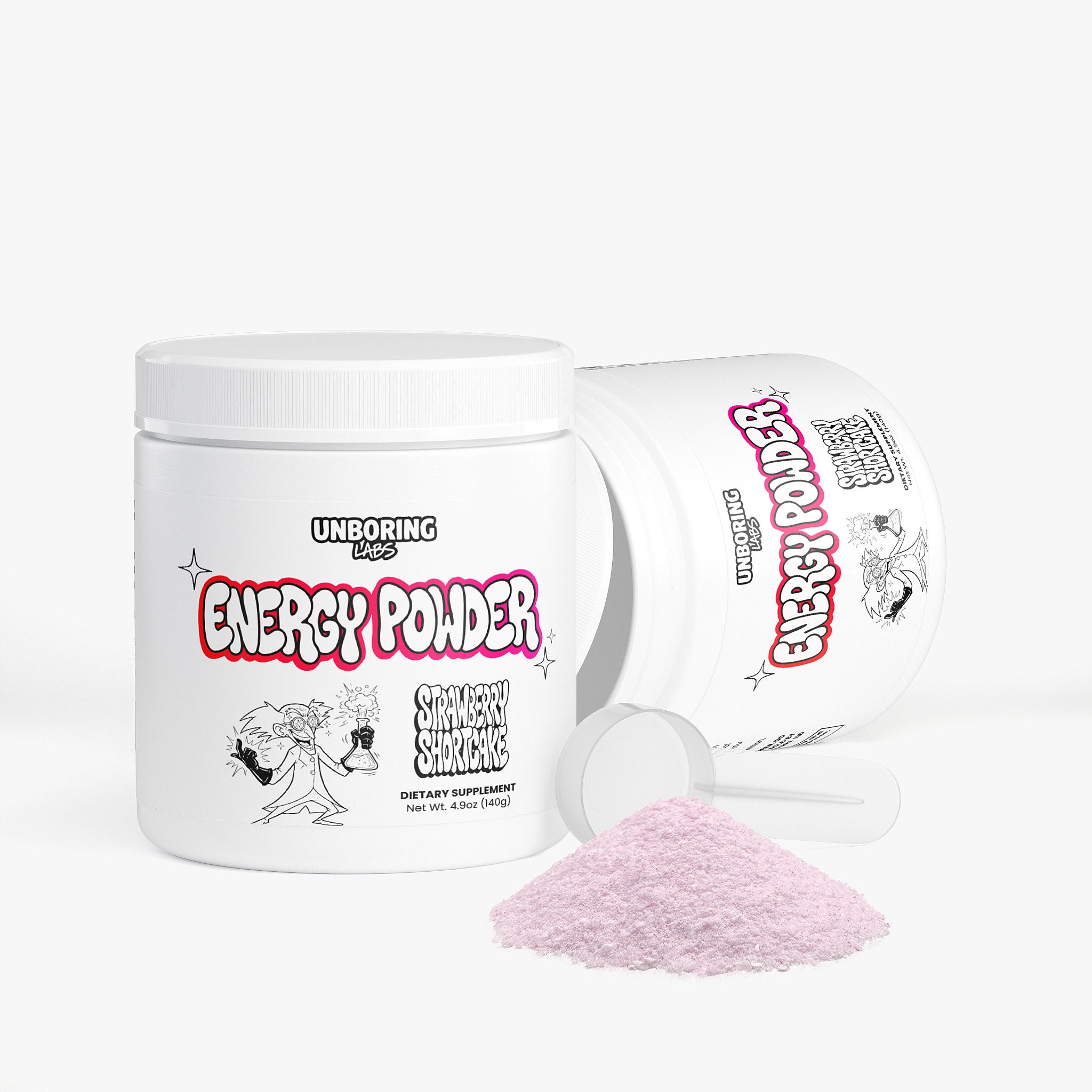 Energy Powder (Strawberry Shortcake)