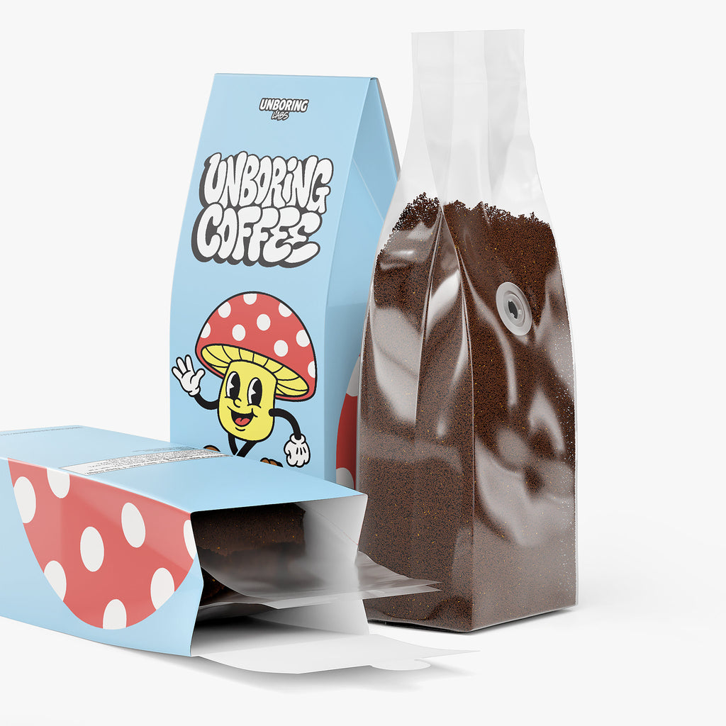 UnboringCoffee (Mushroom Coffee Medium Roast)