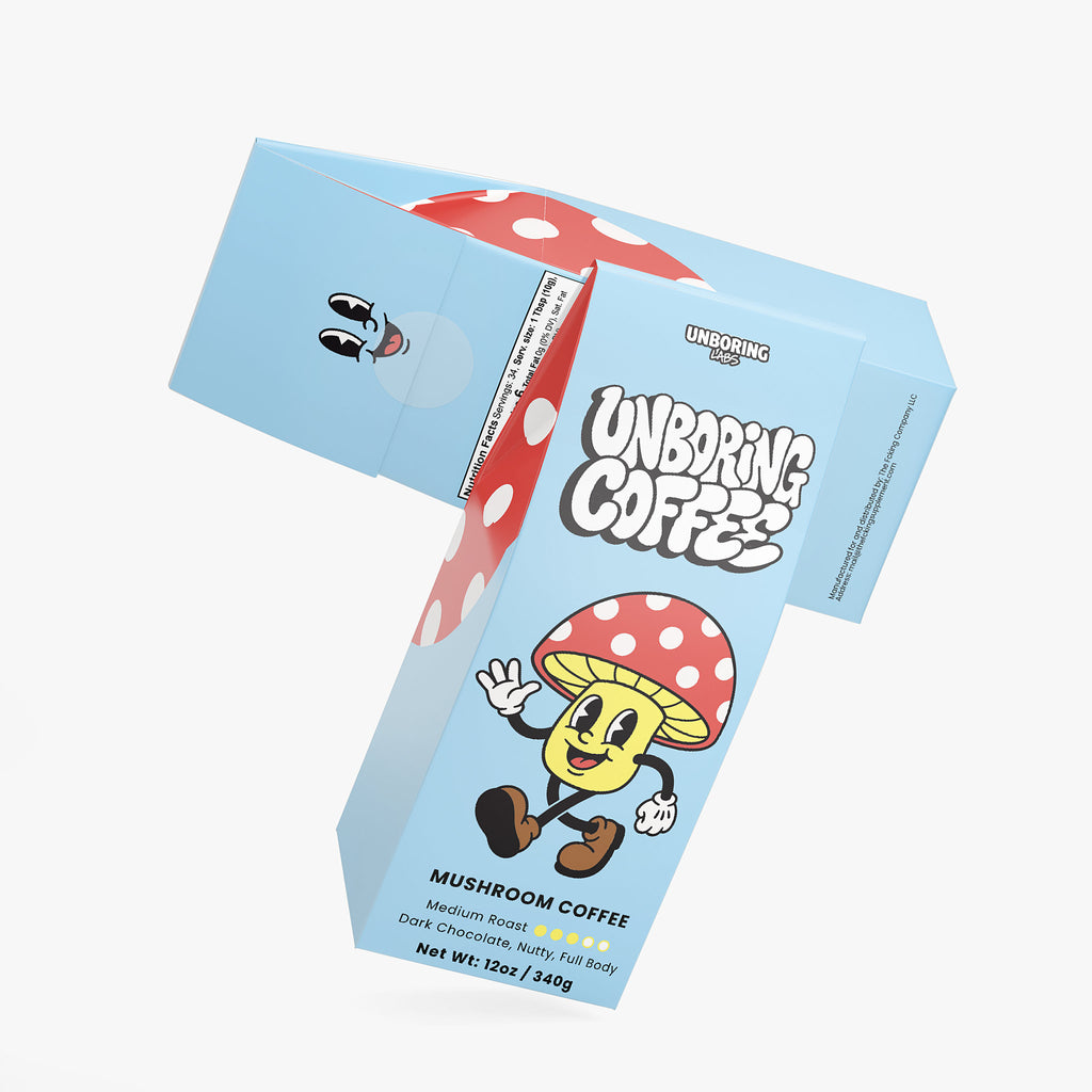 UnboringCoffee (Mushroom Coffee Medium Roast)