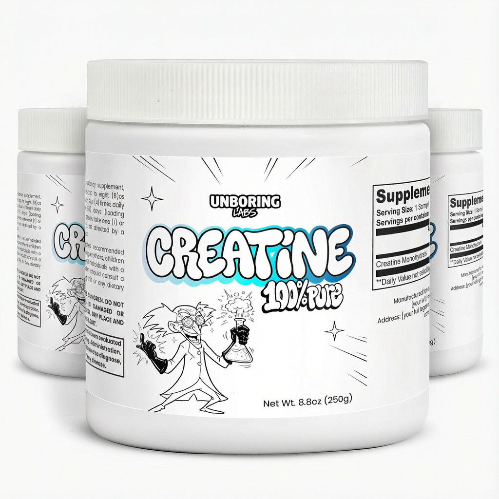 Creatine Monohydrate (Bundle of 3)