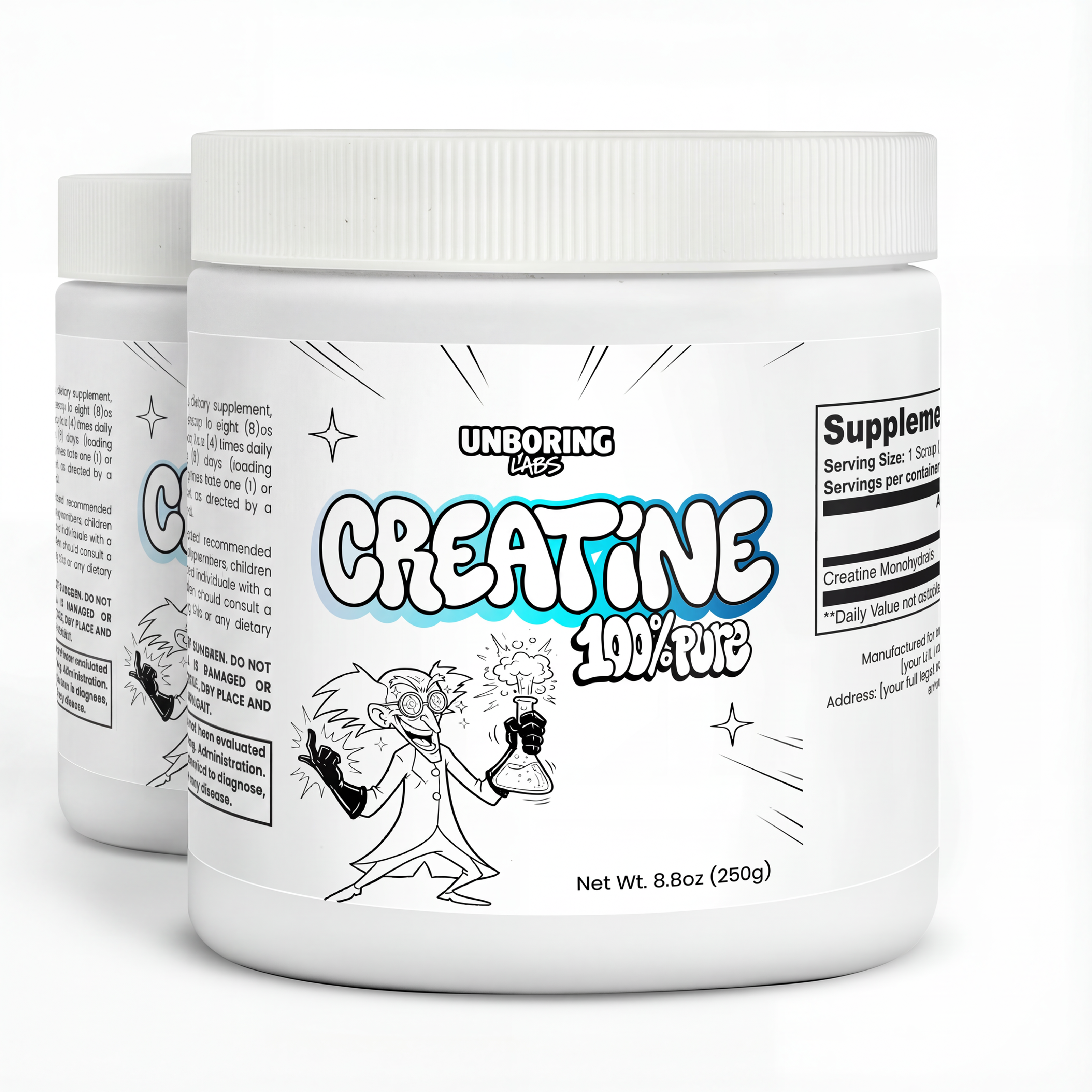 Creatine Monohydrate (Bundle of 2)